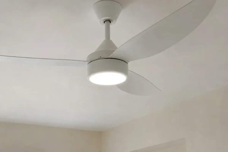 Ceiling fan installed in a Singapore home by a licensed electrician